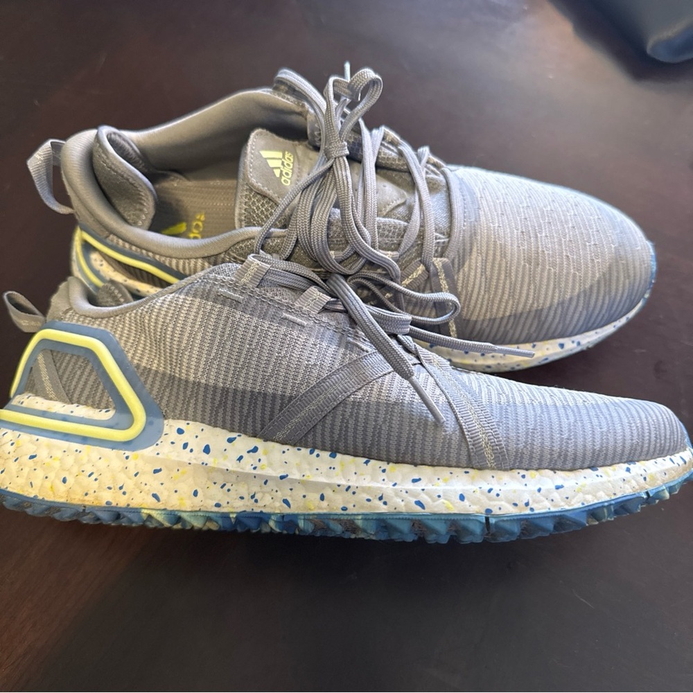 Adidas solarthon boost spikeless waterproof golf shoes